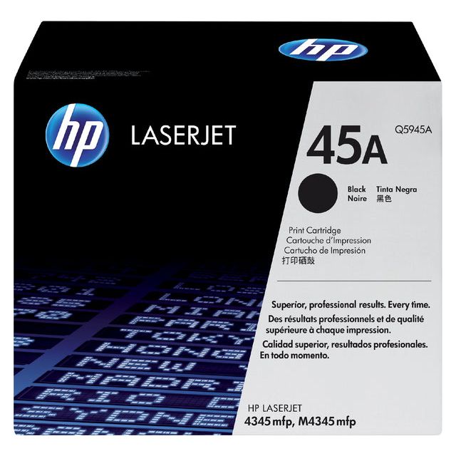 HP - Tonercartridge  q5945a 45a zwart