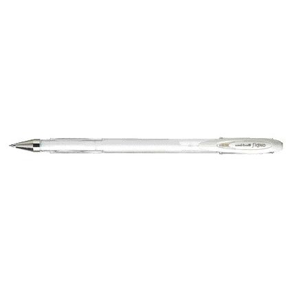 Uni-ball -  Rollerpen Signo pastel medium wit