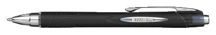 Uni-ball - Stylo roller Jetstream RT 210N moyen noir | 12 pièces