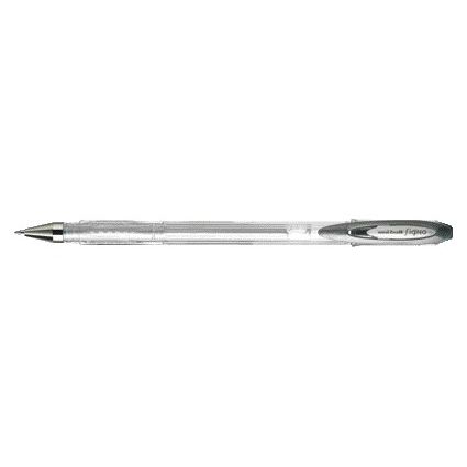Uni-ball -  Rollerpen Signo medium metallic zilver