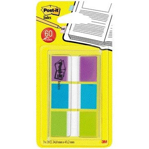 Post-it -  Indextabs  680 24mmx43.2mm helder assorti