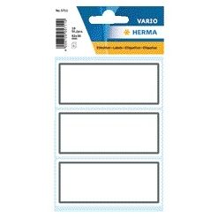 HERMA -  Etiket  5711 36x80mm schrift grijs kader 18st