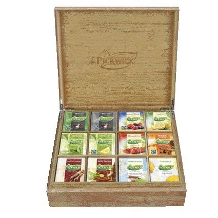 Pickwick - Coffret à thé comprenant 12 saveurs de thé