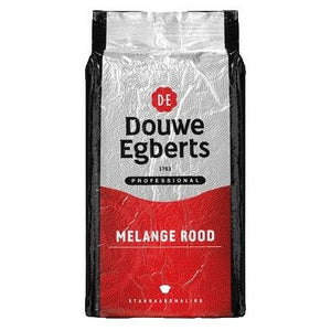 Douwe Egberts -  Koffie  standaardmaling melange rood | 6 stuks