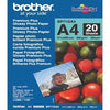 Brother - Papier jet d'encre Bp-71 A4 brillant 260gr 20 feuilles