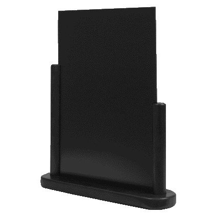 Securit - Tableau noir 323x270x71mm bois noir