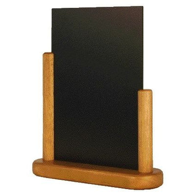 Securit -  Krijtbord 170x160x50mm teak hout