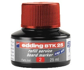 Edding -  Viltstiftinkt  btk25 voor whiteboard rood