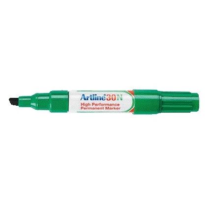 Artline - Filzstift 30 Diagonale 2-5mm grün | 12 Stück
