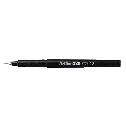 Artline - Fineliner 220 rund superfein blau | 12 Stück