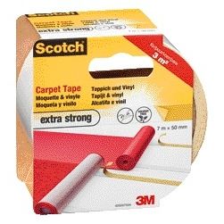 Scotch - Ruban adhésif 50mmx7m double face extra fort