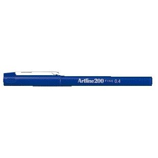 Artline -  Fineliner  200 rond f blauw