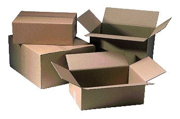 CleverPack - Versandkarton Single Wave 200x150x100mm braun Packung à 25 Stück