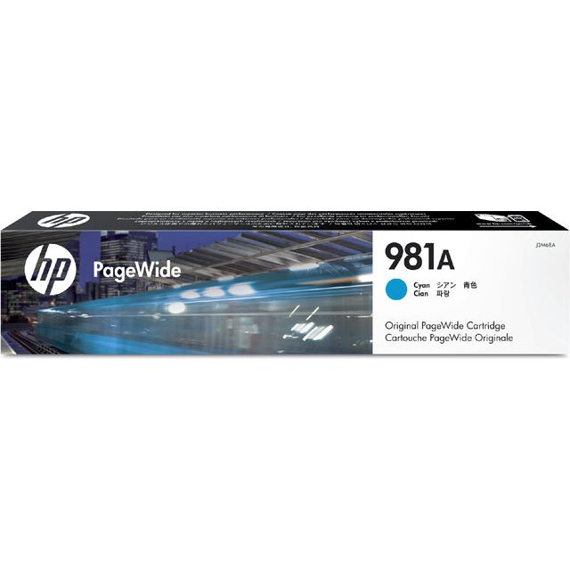 HP - Inktcartridge hp j3m68a 981a blauw