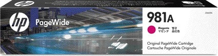 HP - Tintenpatrone j3m69a 981a rot