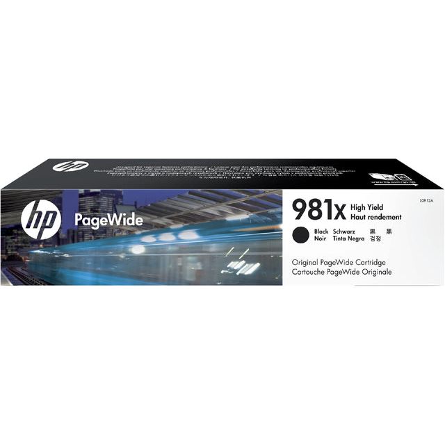 HP - Inkcartridge HP L0R12A 981X Schwarz