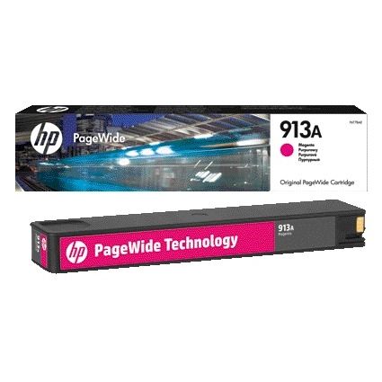 HP - Cartouche d'encre f6t78ae 913a rouge