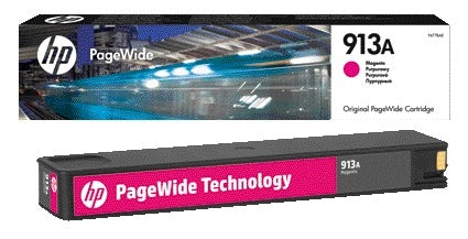 HP - Cartouche d'encre f6t78ae 913a rouge