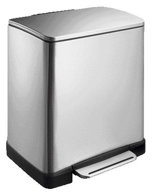 Eko -  Pedaalemmer  e-cube 9+10 liter rvs