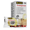 Scotch - Ruban adhésif 550 19mmx33m transparent | 8 pièces