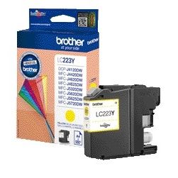Brother -  Inktcartridge LC-223Y geel | 5 stuks