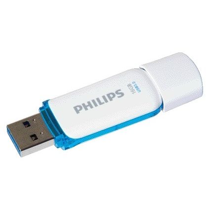 Philips - Clé USB 3.0 Snow Edition Bleu Océan 16Go