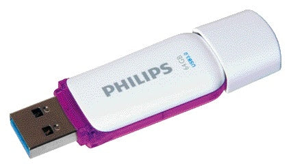 Philips - Clé USB 3.0 Snow Edition Magic Violet 64Go