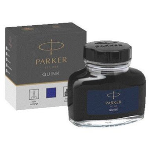 Parker – Füllfederhaltertinte Quink permanent 57 ml blau | 12 Stück