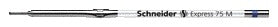 Schneider - Recharge stylo bille s 75 moyen bleu | 10 pièces