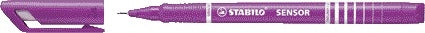 Stabilo - Fineliner Sensor 189/58 lilas fin | 10 pièces