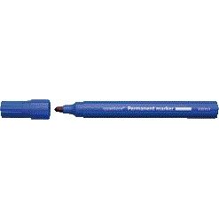 Quantore -  Permanent marker rond 1-1.5mm blauw