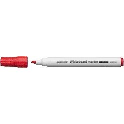 Quantore - Marqueur pour tableau blanc rond 1-1.5mm rouge