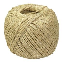 Muller - Corde sisal 2 fils Ø ±3mm env. 140 mètres | 12 pièces