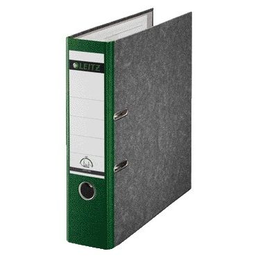 Leitz - Ordner 1080 180° 80mm Karton A4 grün | 20 Stück