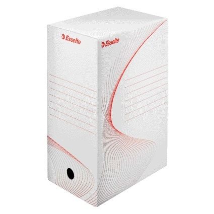 Esselte - Boîte d'archives Boxy 150mm 352x250mm blanc