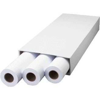 Quantore - Papier jet d'encre Plot 841mmx50m 90gr 3 rouleaux
