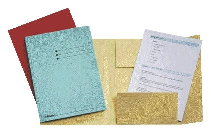 Esselte - Dossier A4 3 rabats manille 275gr orange | 50 pièces