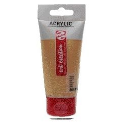 Talens Art Creation -  Acrylverf Art Creation 801 goud tube à 75ml | 3 stuks