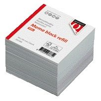 Quantore – Loseblatt-Notizblätter 94 x 94 x 90 mm, 900 Blatt