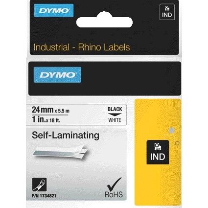Dymo -  Labele  rhino industrieel 24mm wit