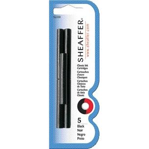 Sheaffer - Cartouche d'encre Skrip Classic Noir | 6 pièces