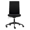 Euroseats - Sièges de chaise de bureau Canillo dossier rembourré noir