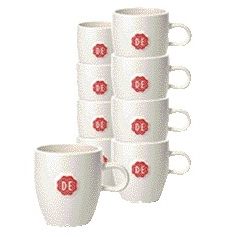 Douwe Egberts - Tasse Lungo 180ml weiß