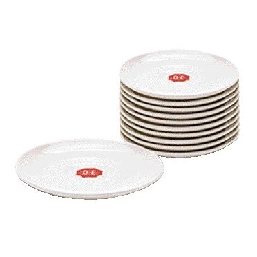 Douwe Egberts - Plat universel blanc | 12 pièces