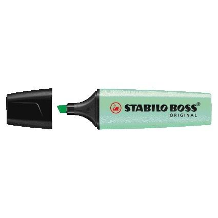 STABILO - Textmarker BOSS Original 70/116 Pastellgrün | 10 Stück