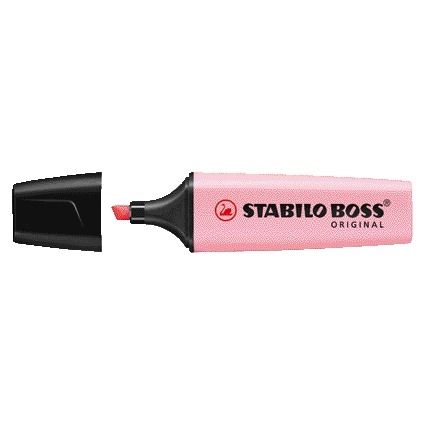 STABILO - Surligneur BOSS Original 70/129 rose pastel