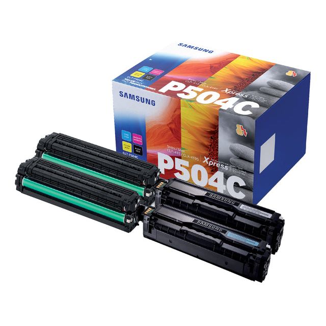 Samsung - Tonercartridge SAM / HP CLT -P504C noir + couleur