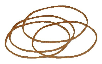 Standard Rubber Band -  Elastiek standard 22 100x1.5mm 100gr 260st bruin | 10 stuks