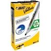 Bic - Marqueur tableau blanc Velleda 1701 rond grande boîte assortie de 4 pièces