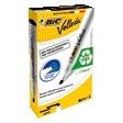 Bic - Marqueur tableau blanc Velleda 1751 diagonal grand assorti lot de 4 pièces